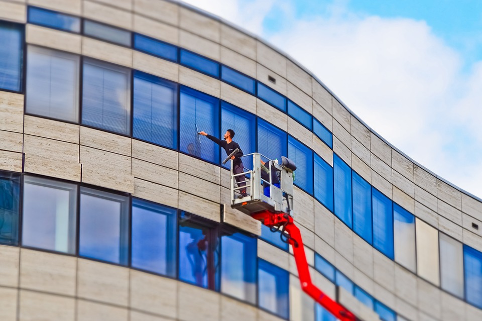 office window cleaning
